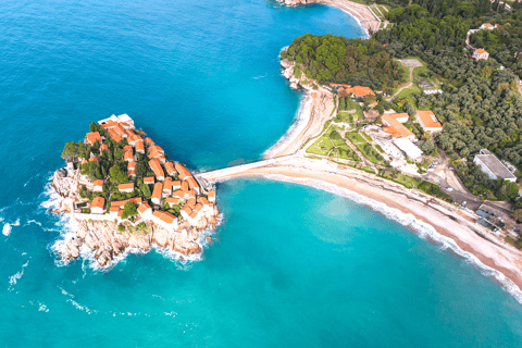 From Bar: Budva Old Town and Sveti Stefan Shore Excursion