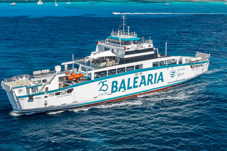 Ibiza: Ferry Journey to/from Formentera by Electric Ferry 1-way Ferry Ticket from Formentera to Ibiza