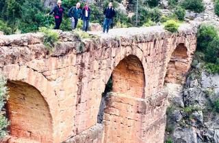 Wandertour zum römischen Aquädukt von Pena Cortada