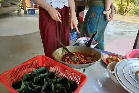 Campo de Kampot: Aula de culinária Khmer autêntica