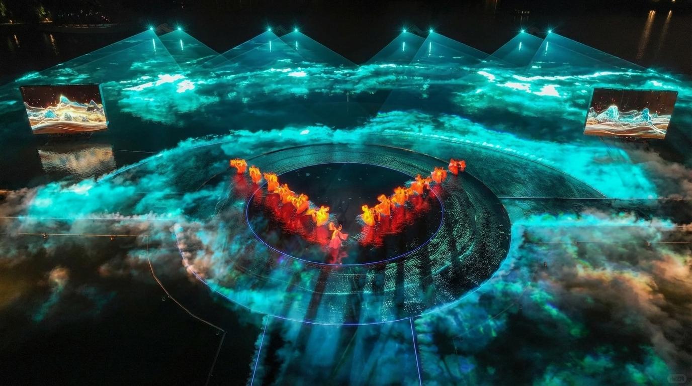 Xianghu Elegance Water Show-Ticket mit Transfer-Option