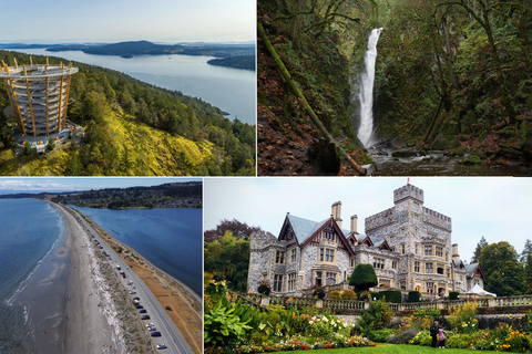Victoria Waterfall, Skywalk, Beach Picnic, Castle and Whales Goldstream, Waterfall, Skywalk, Castle AND Whale Watching