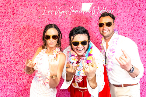 Las Vegas: Elvis-Hochzeit mit Las Vegas-Schild Fotos inbegriffen