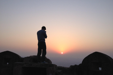 Verken de Forten van Jaipur: Amber, Jaigarh &amp; Nahargarh met zonsondergangDagvullende tour met gids door de forten van Jaipur