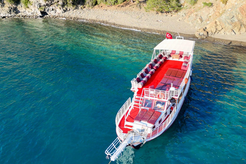 Fethiye Sunset Cruise with Dinner, Swimming Break, and Entertainment Fethiye Sunset Dinner Cruise with Swimming Break and Entertainment