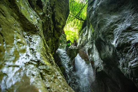 Dornbirn: Canyoning Erlebnis Merlins World Anfänger