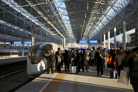 Pekín: Traslado privado a la estación de tren desde el hotel de la ciudad