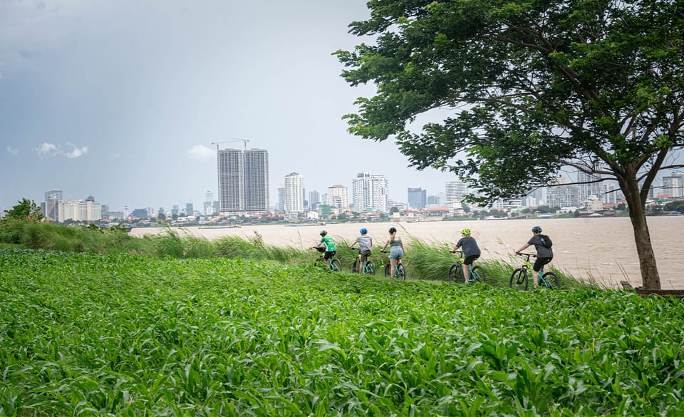 Phnom Penh Silk Islands Half Day Bike Tour GetYourGuide