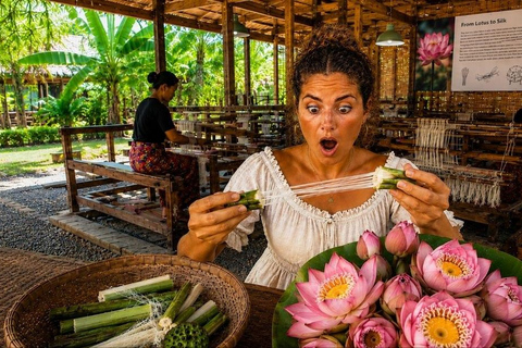 Lotus Silk Farm & Artisans Angkor — Siem Reap Half-Day