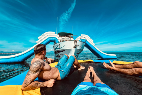 Boat Adventure: XXL Slides, Snorkeling, Activities, Lunch, and Pickup Boat Adventure: XXL Slides, Snorkeling, Activities, Lunch, and Pick-Up