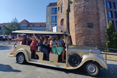 Gdansk: City Tour Golf Cart Main & Old City Sightseeing Tour Group Shared Regular Tour From Meeting Point