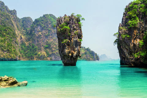 Phuket: James Bond Island Longtailbåt och båttur med havskanoter