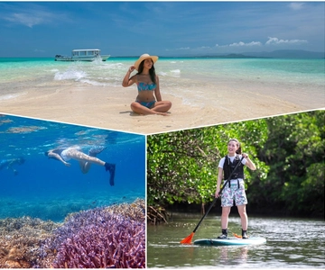 Ishigaki: Mangrove SUP or Canoe & Phantom Island Snorkeling