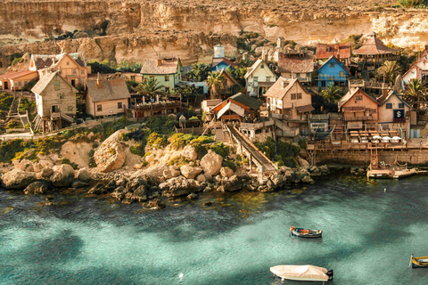 Full Day Round Malta Boat Trip — Hot Lunch & Swimming Stops