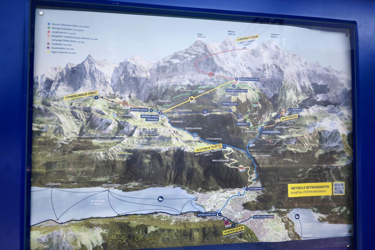 From Zurich: Interlaken, Lauterbrunnen & Grindelwald
