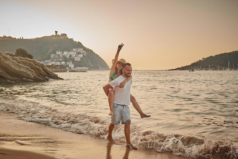 Professionele fotoshoot tijdens een bezoek aan San SebastiánProfessionele fotoshoot in San Sebastián (Pivate tour)