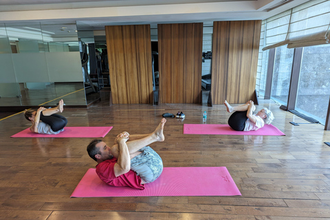 Delhi: Yoga in de Lodhi-tuin