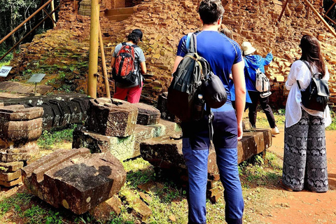 Hoi An: My Son Sanctuary Tour with Sunset Cruise Boat Ride