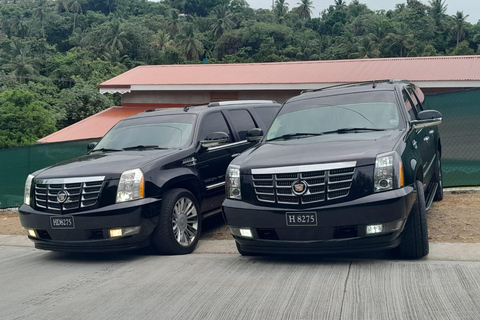 St Lucia: Luxury Escalade Transfers