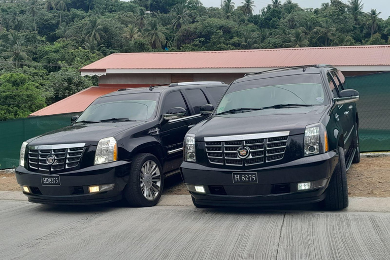 St Lucia: Luxury Escalade Transfers