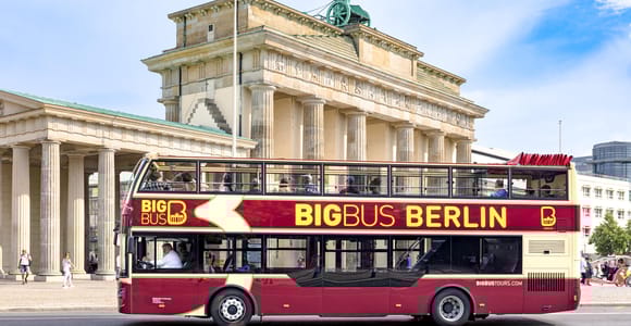 Berlin: Hop-On/Hop-Off Sightseeing-Bus mit optionaler Schifffahrt