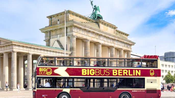 Berlín: Autobús turístico Hop-On Hop-Off con opciones de barco