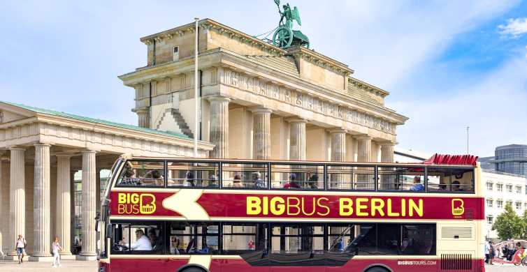 Berlín: Autobús turístico Hop-On Hop-Off con opciones de barco