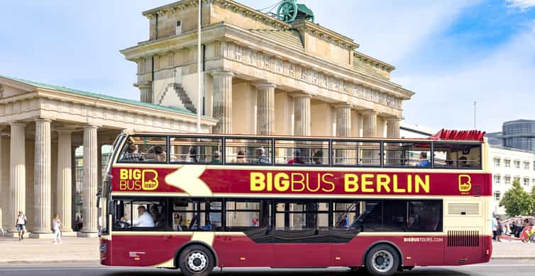 Berlín: Autobús turístico Hop-On Hop-Off con opciones de barco