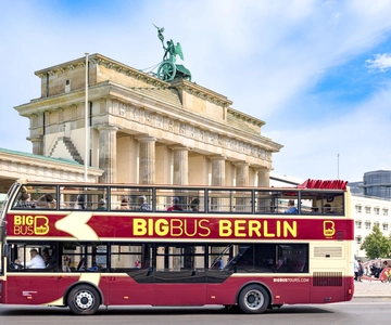 Berlín: Autobús turístico Hop-On Hop-Off con opciones de barco
