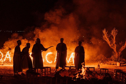 Marrakesz: Agafay Desert Tour z quadem, przejażdżką na wielbłądzie i kolacją