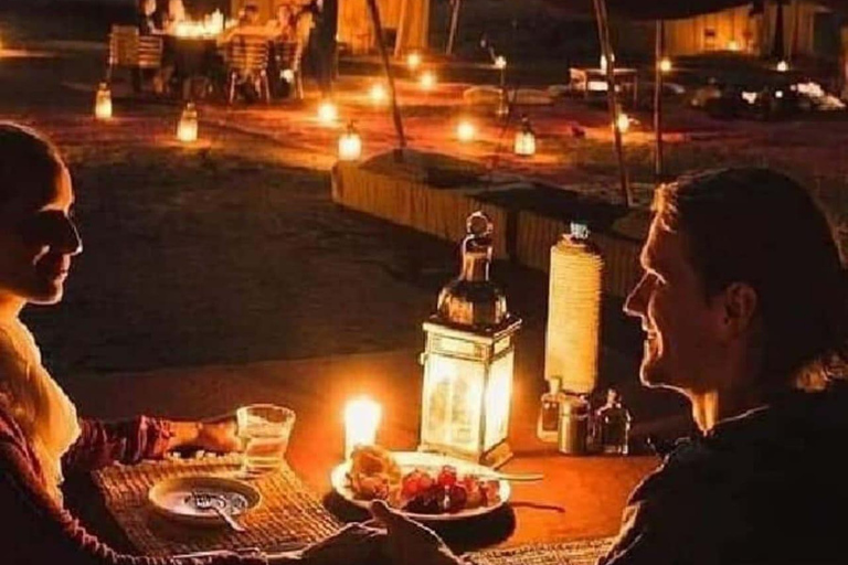 مراكش: ساعة واحدة في صحراء أغافاي مع عرض عشاء