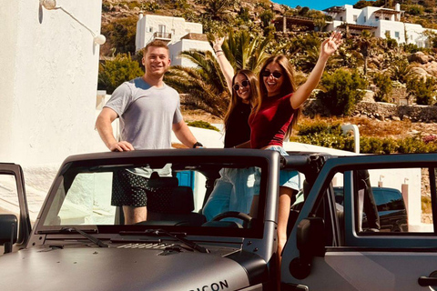 Mykonos: Private Jeep Safari Tour with Hotel Pickup
