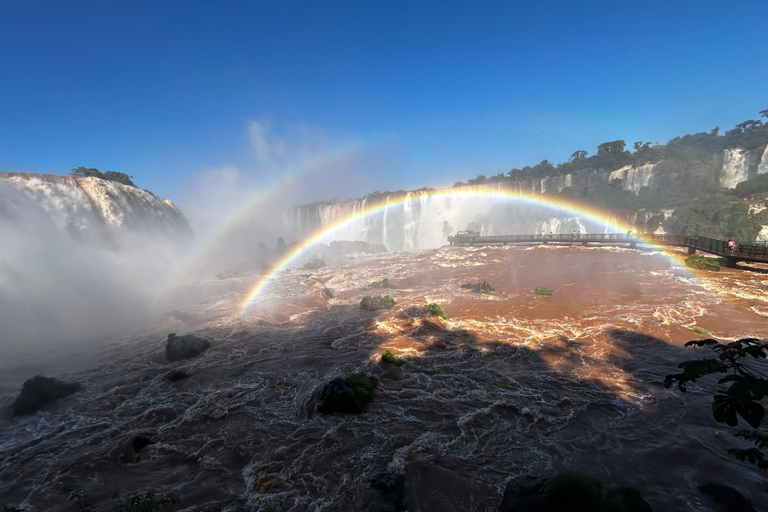 Visite privée des chutes d&#039;Iguaçu côté brésilien et argentin