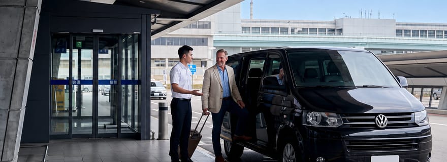 Aeroporto TPE: transfer privato di sola andata per o da Taipei City