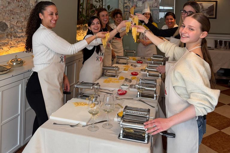 Rome: Pasta & Tiramisu Cooking Class Near the Vatican with Wine & Gelato Rome: Pasta & Tiramisu Cooking Class with Fine Wine, Gelato, and Limoncello