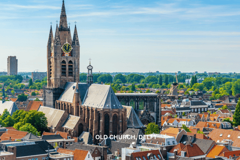 Visite à pied quotidienne de Rotterdam et Delft