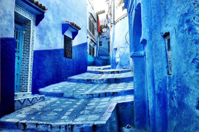 Från Tarifa: Chefchaouen dagsutflykt med färjebiljett och guide