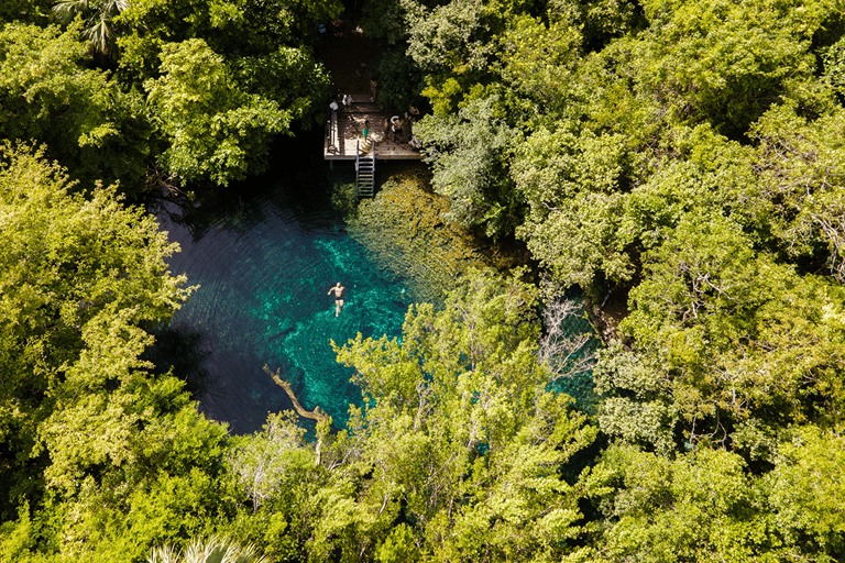 Punta Cana Cenote: Floating Sound Healing & Swim