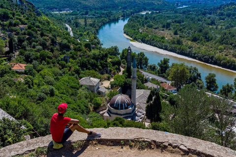 From Sarajevo: Mostar, Blagaj, Waterfalls, Pocitelj & Konjic Tour in English Without Entry Fees
