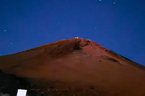 Hiking Summit of Teide by night for a sunrise and a Shadow Climbing Summit of Teide by night for a sunrise and a Shadow