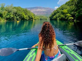 Sarande: Blue Eye Kayak and walking tour & Lekursi Castle