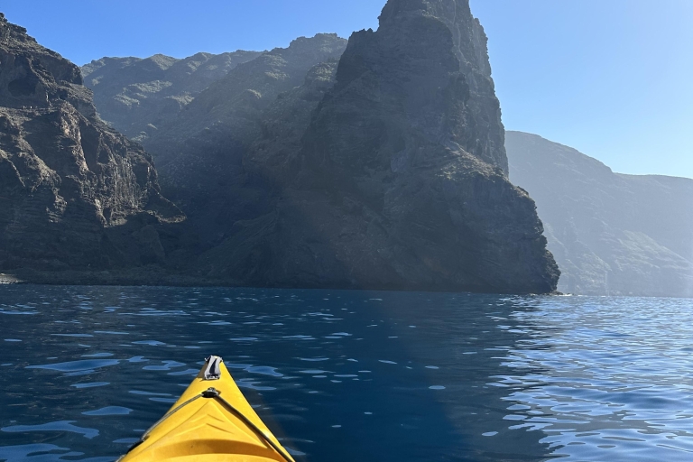 Excursion privée en kayak au pied des falaises géantesExcursion privée en kayak à Masca le long des falaises géantes