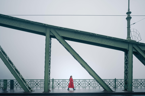Foto di strada nelle vie più belle di Budapest