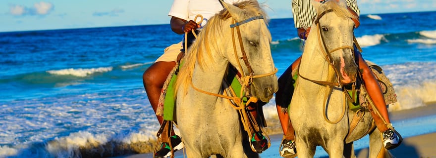 Punta Cana: Tour a cavallo con tramonto sulla spiaggia di Macao