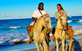 Punta Cana: Horseback Riding Tour with Sunset at Macao Beach