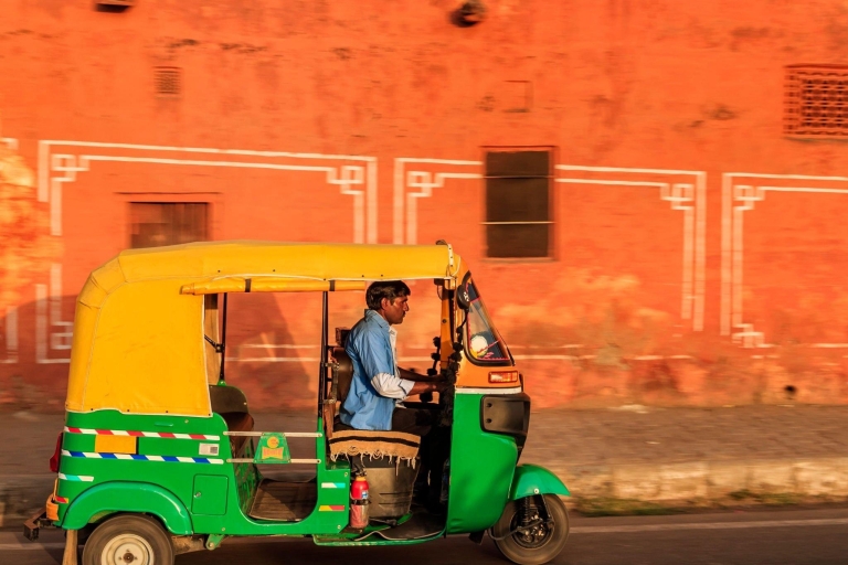 Agra: Wycieczka bez kolejki do Taj Mahal z opcjonalnym tuk tukiemOpcja z biletem do Taj Mahal, przewodnikiem i tuk tukiem