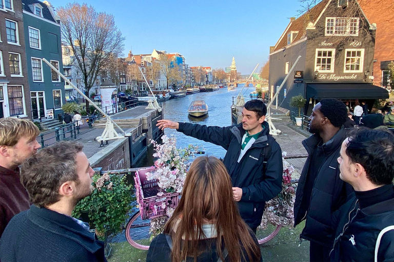 Amsterdam : Visite guidée d'Anne Frank à piedVisite de groupe en anglais (sans entrée dans la maison)