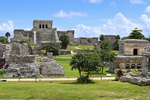 From Cancun: Coba, Tulum & Mayan Traditions Guided Tour From Cancun: Coba, Tulum & Mayan Traditions Guided Tour