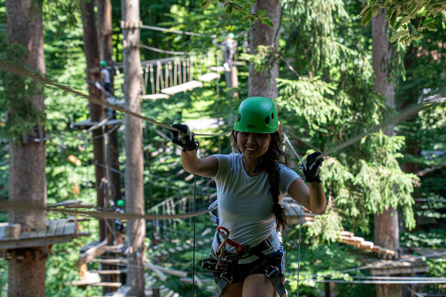 Rope Park Interlaken: Climbing Adventure with Entry Ticket