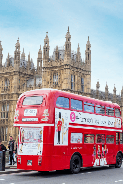 ロンドン：アフタヌーンティー観光バスツアー | GetYourGuide